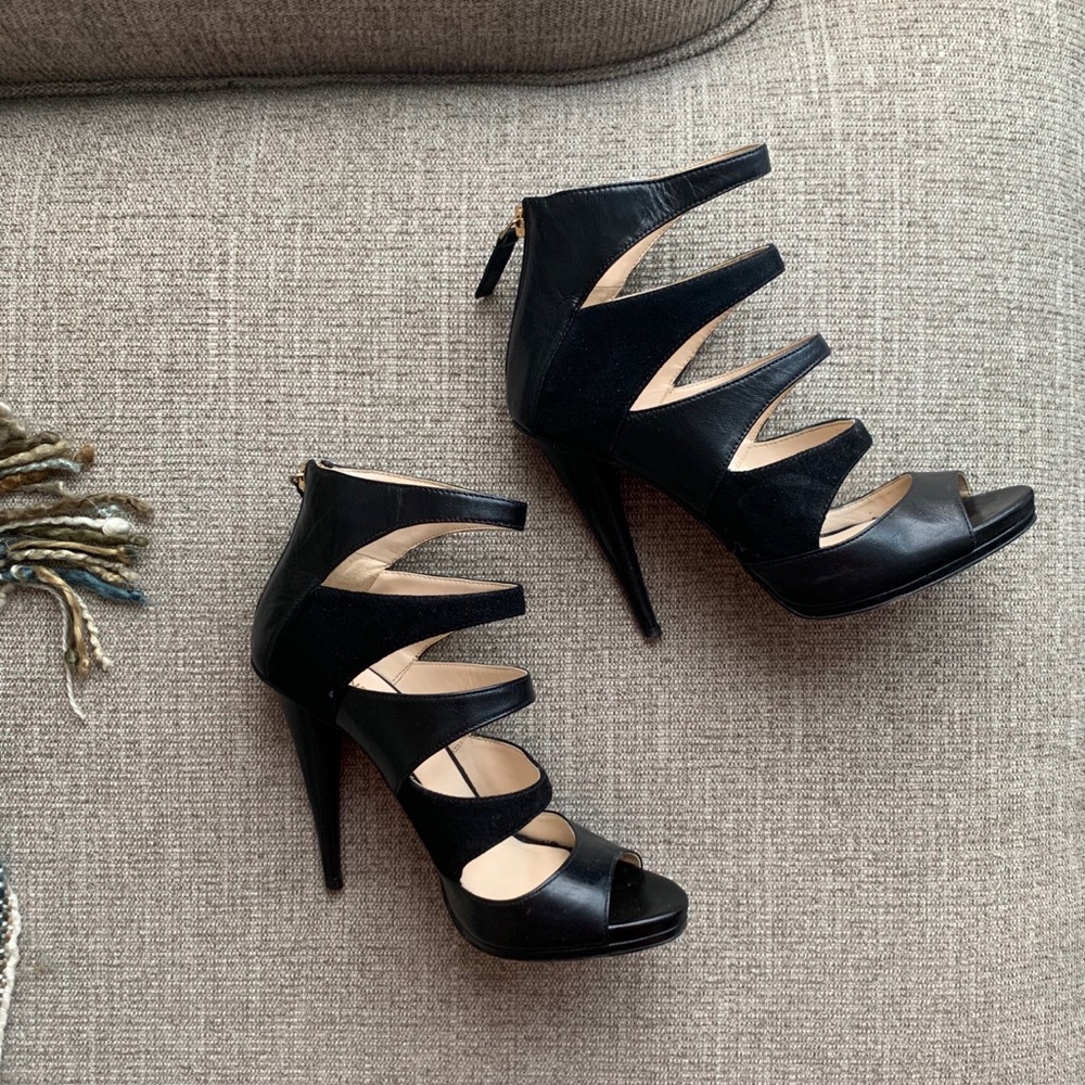 NINE WEST open-toed heel